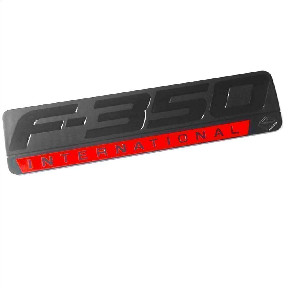 International F350 3D Side Emblem NWT